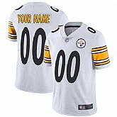 Customized Men & Women & Youth Nike Steelers White Vapor Untouchable Limited Jersey,baseball caps,new era cap wholesale,wholesale hats